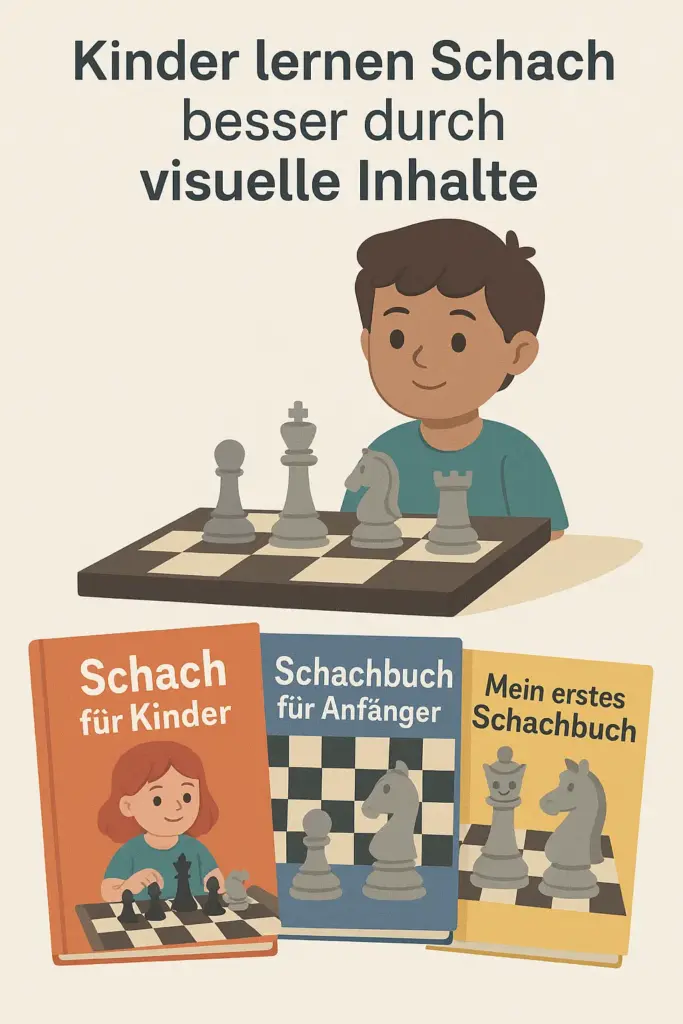 Kind mit Schach Buch