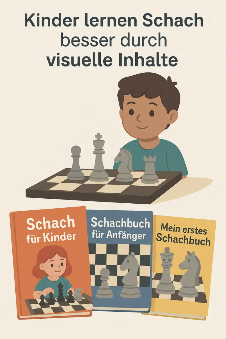 Kind mit Schach Buch