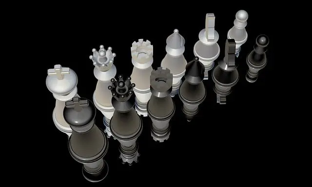 Schach Figuren Darstellung