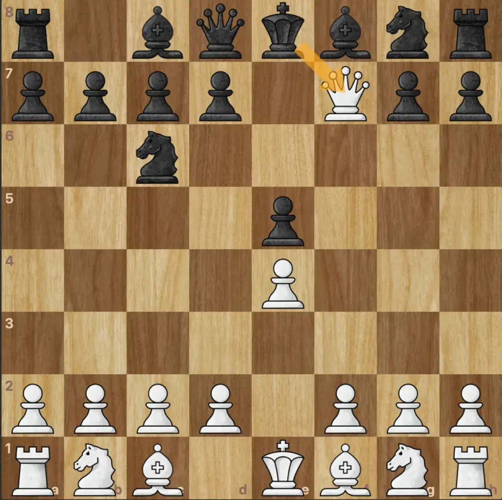 Schach Spiel Setup