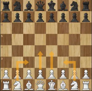 Schach Eröfnungs möglichkeiten