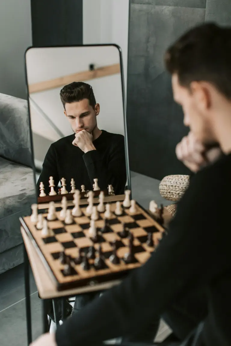 Schach Strategie Überlegung